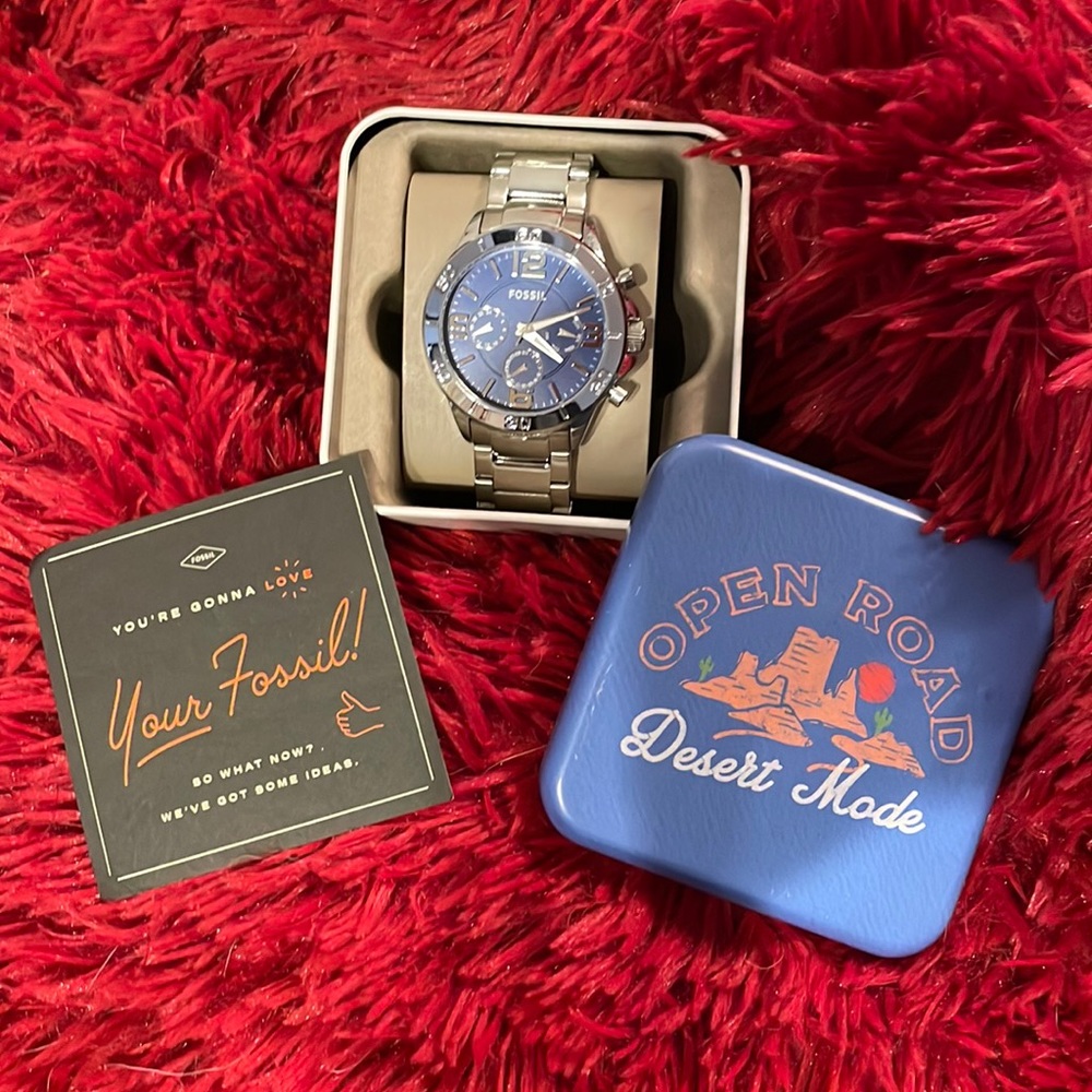Mens Fossil analog watch